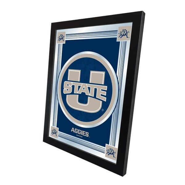 Utah State 17 X 22 Logo Mirror